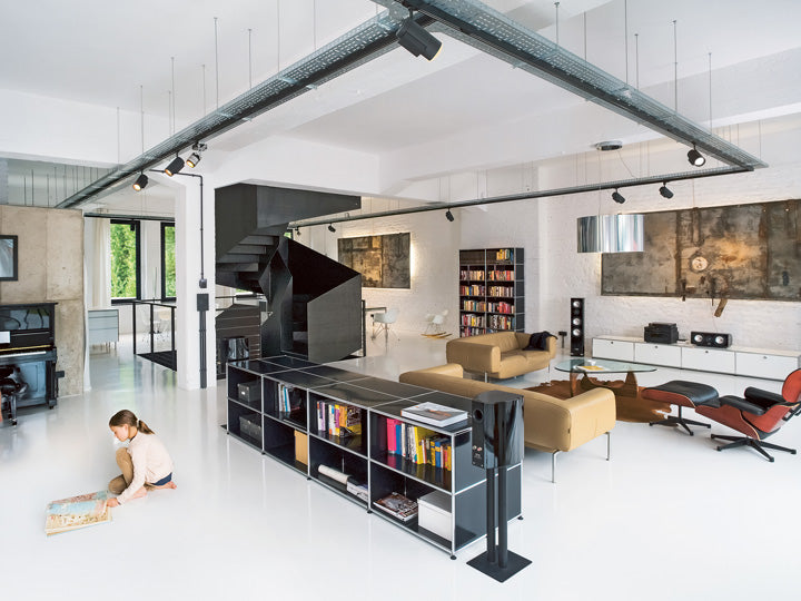 アリス　USMハラー　キャビネット USMハラー キャビネット オリーブグリーンの通販 | 家具・インテリア