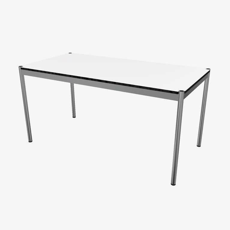 【アウトレット】 USMハラーテーブル L/D/H:1500/750/740 mm ラミネート(パールグレー)