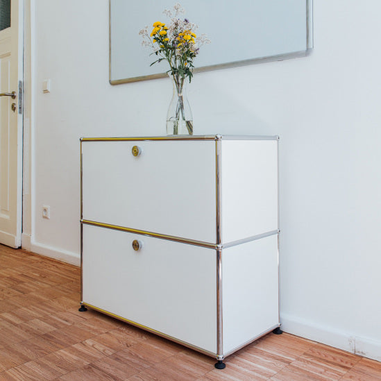 サイドボード ドロップダウンドアx2