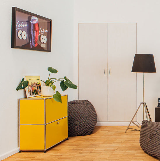 サイドボード ドロップダウンドアx2